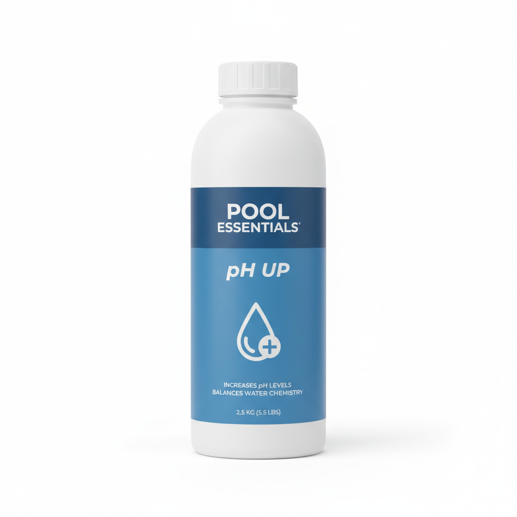 Producto para subir el pH de la piscina